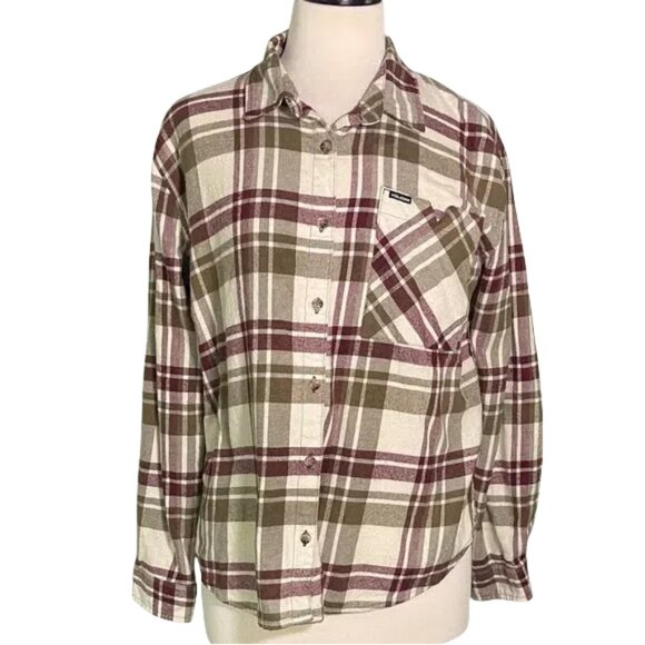 Plaid Button-Up Shirt - Picture 1 of 4